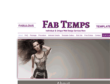 Tablet Screenshot of fabtemps.com